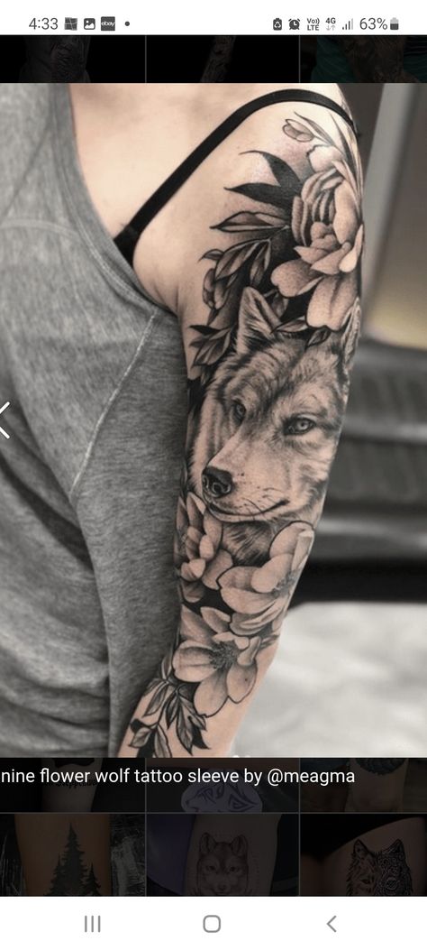 Fierce Wolf Tattoo For Women, Wolf Forearm Tattoo, Wolf Tattoos For Women, Wolf Sleeve, Forearm Tattoo Women, Tattoo Women, Wolf Tattoo, Tat Ideas, Skin Art