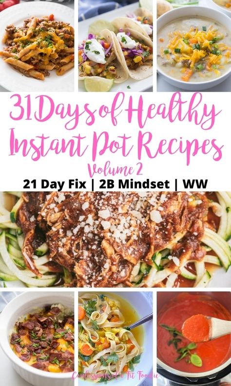 Confessions of a Fit Foodie - Ww Plans, Pressure Cooker Recipes Healthy, Confessions Of A Fit Foodie, Instapot Recipes Chicken, Healthy Instant Pot, Pot Recipes Healthy, 2b Mindset, Beachbody Recipes, Pumpkin Pasta