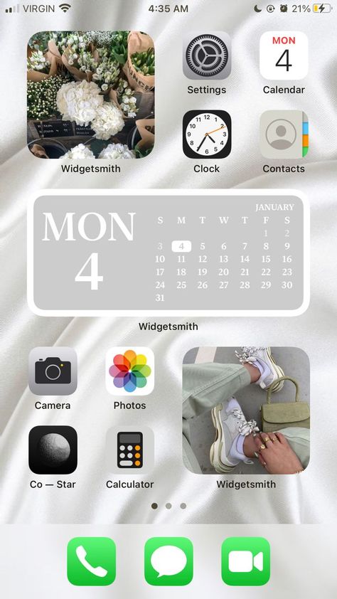 Iphone Homescreen Inspo Aesthetic, Phone Inspiration Home Screen Aesthetic, Phone Ideas Organization, Telefon Hacks, Purple Ios, Phone Apps Iphone, Organize Phone Apps, Home Screen Ideas, Ios App Iphone