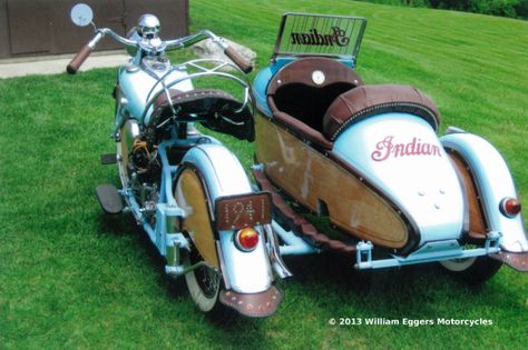 1941 Indian 4 cycle with sidecar turned into the only woody motorcycle known. [gallery ids=”228,378″] Bike With Sidecar, Indian Motorbike, Indian Motors, Vintage Indian Motorcycles, Diy Motorcycle, Motorcycle Sidecar, Abandoned Things, Indian Motorcycles, Trike Motorcycle