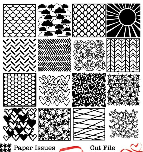 Happy Friday and welcome back to Free File Friday!    For this round of FFF, we are challenging you to use a cut file background.     Her... Free Svg Stencil Patterns, Background Stencils Patterns, Cricut Background Patterns, Svg Stencils Free, Svg Background Patterns Free, Background Svg Free, Stencil Svg Free, Stencil Patterns Free, Svg Background