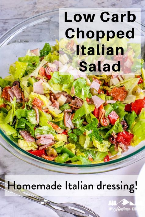 Pepperoni Salad Low Carb, Chopper Italian Salad, Healthy Italian Chopped Salad, Low Calorie Chopped Salad Recipes, Low Carb Italian Salad, Keto Italian Chopped Salad, Healthy Chopped Salad Recipes Low Carb, Easy Low Carb Salads, Low Carb Chopped Salad