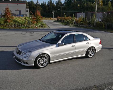 '04 Mercedes-Benz E55 AMG on Instagram: “Brilliant Silver shine” Silver Mercedes, Mercedes E55, C55 Amg, E55 Amg, Benz Cars, Mercedes Benz Cars, Benz Car, Mercedes Amg, Mercedes Benz