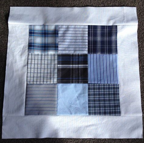 How to take free, or cheap, mens shirts and turn them into a modern, patchwork quilt. Recycled Mens Shirt, Recycled Shirts, Quilt Shirt, Shirt Quilts, Modern Patchwork, Patchwork Clothes, Flannel Quilts, Quilts Decor, Plaid Quilt