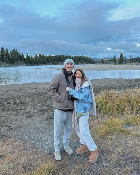 Natalie Zacek, Best Friend And Lover, Camping Vibes, Couples Engagement Photos, Adventure Outfit, Trip Outfits, Take A Hike, October 4, Fall Fits