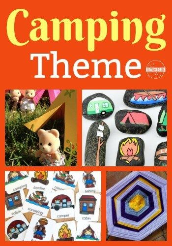 Preschool Social Studies, Camping Theme Preschool, 123 Homeschool 4 Me, Camping Activities For Kids, Education Preschool, Learn Math, Homeschool Elementary, Language Art Activities, Scout Camping