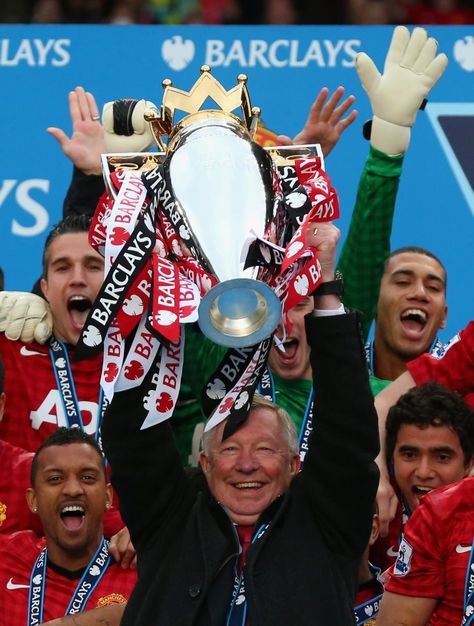 Raise It Up!!!! Fitting end Sir Alex Ferguson lifts the Premier League trophy for the final time at Old Trafford. "You have been the most fantastic experience of my life.'' Sir Alex Ferguson gives emotional farewell speech at Old Trafford. Ryan Giggs, Manchester United Fans, Sir Alex Ferguson, Swansea City, Football Manager, Manchester United Football Club, Football Is Life, Manchester United Football, Premier League Matches