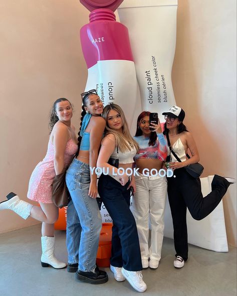 Glossier Event, Glossier Mirror, Bloom Photoshoot, Glossier Store, Glossier Models, Dear Face, Event Brochure, Rv Bathroom, Beauty Party