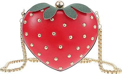 Strawberry Accessories, Strawberry Purse, Kawaii Purse, Strawberry Jewelry, Strawberry Bag, Cute Handbag, Simple Wallet, Branded Wallets, Straw Handbags