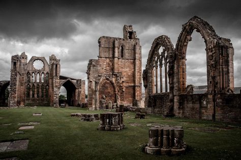 Elgin Cathedral, Elgin, Scotland Elgin Cathedral, Abandoned Churches, Beautiful Ruins, Scotland Forever, Cairngorms National Park, Mystical Places, Take Me To Church, Cathedral Church, England And Scotland