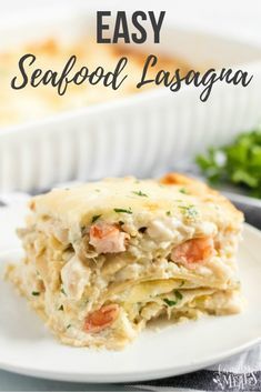 Pescatarian Lasagna Recipe, White Seafood Lasagna Recipe, Creamy Seafood Lasagna, White Shrimp Lasagna Recipe, Seafood Lasagna With Alfredo Sauce, Marry Me Seafood Lasagna Recipe, Seafood Lasagna Recipe Best, Crab And Shrimp Lasagna, Easy Seafood Lasagna