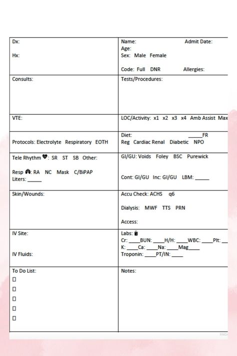 Handoff Report Sheet, Rehab Nurse Report Sheet, Nurse Hand Off Report Sheet, Nursing Handoff Report Sheets, Med Surg Report Sheet New Nurse, Medsurg Report Sheet, Nursing Brain Sheets Med Surg, Nursing Report Sheet Templates, Med Surg Report Sheet