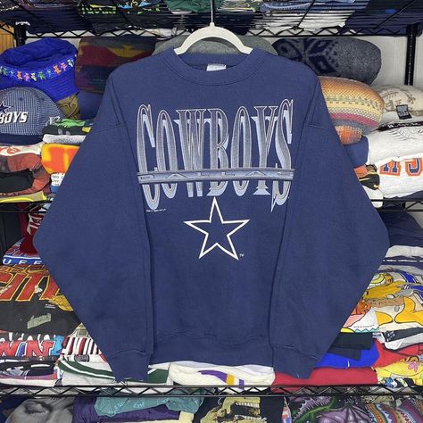 Vintage 1993 Dallas Cowboys NFL Football Sweater... - Depop Vintage Dallas Cowboys Sweatshirts, Dallas Cowboys Sweatshirt, Vintage Dallas Cowboys, Cowboys Nfl, Football Sweater, Vintage Sweater, Nfl Football, Vintage Sweaters, Dallas Cowboys