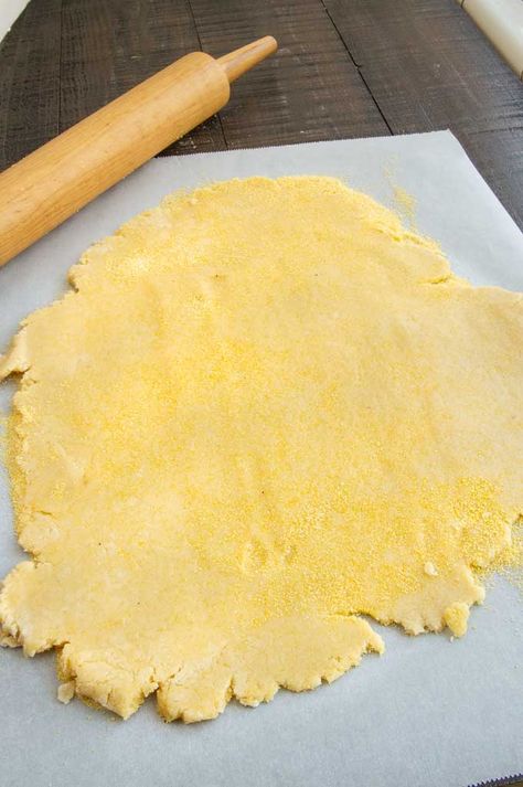 Cornmeal Pie Crust, Cornmeal Dessert Recipes, Cornbread Pie Crust, Recipes With Cornmeal, Cornbread Tamale Pie, Cornmeal Pie, Cornmeal Pizza Crust, Tamale Pie Casserole, Cornbread Pie