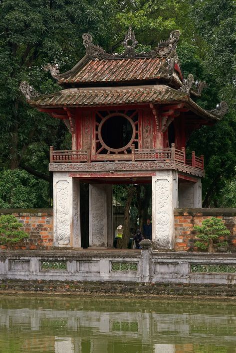 Temple Of Literature Hanoi, Hanoi Vietnam, 11th Century, Vietnam Travel, Wikimedia Commons, Hanoi, Southeast Asia, Constellations, Vietnam