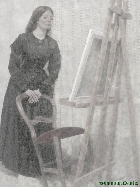 Lizzie Siddal, Artist Muse, Elizabeth Siddal, Artistic Dress, Making A Dress, Pre Raphaelite Art, Edward Burne Jones, Dante Gabriel Rossetti, Art Deco Print