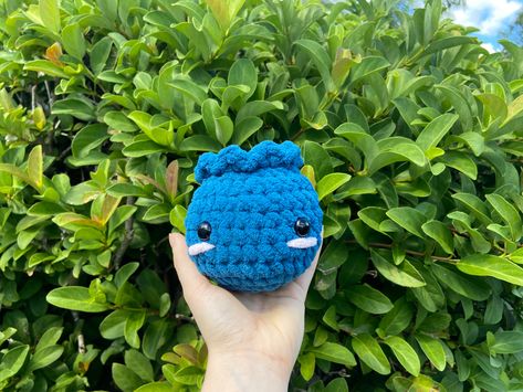 Crochet blueberry buddy :) How To Crochet A Blueberry, Crochet Blueberry Amigurumi Free Pattern, Crochet Blueberry Pattern Free, Blueberry Amigurumi Free Pattern, Blueberry Crochet Free Pattern, Blue Crochet Projects, Free Crochet Blueberry Pattern, Crochet Blueberry Bag, Blue Crochet Ideas