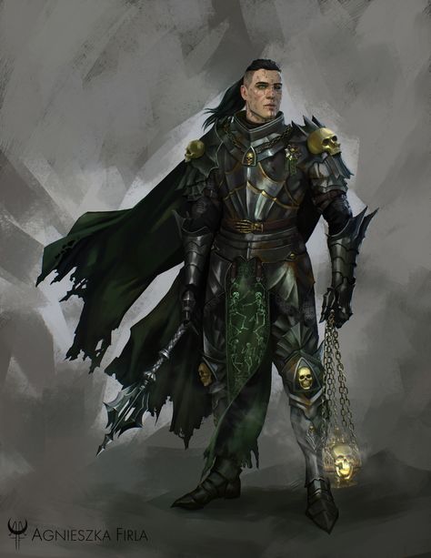 Dnd Oathbreaker Paladin, Paladin Dnd Male, Cleric Rpg, Paladin Character Art, Vengeance Paladin, Oathbreaker Paladin, Paladin Dnd, Npc Art, Dnd Paladin