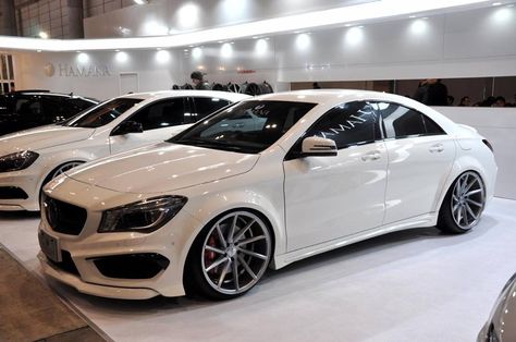 Vossen Wheels: Widebody CLA / Hamana Mercedes C Class Amg, Car Motivation, Mercedes Benz Cla 250, White Cars, Mercedes Cla, Financial Mistakes, Vossen Wheels, Lovely Car, Mercedes Benz Models