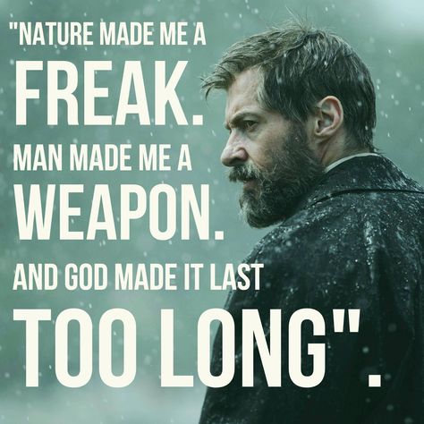 Logan - 2017 Logan Quotes, Top Hollywood Actors, Logan Lee, Logan 2017, Wolverine Movie, 2017 Wallpaper, Wolverine Comic, Marvel Facts, Wolverine Hugh Jackman