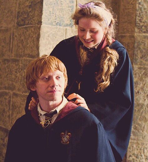 Year 6 Ron & Lavender Harry Potter Couples, Glume Harry Potter, Half Blood Prince, Moon Ga Young, Harry Potter Ron, Lavender Brown, Rupert Grint, Harry Potter Pictures, Harry Potter Film