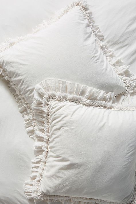 Friday Frills – LittleSpree - Style inspiration by Sarah Clark Anthropologie Home, Anthropologie Uk, Perfect Bedding, Euro Shams, How To Clean Iron, Open Window, Standard Pillow, Design Case, Duvet Sets