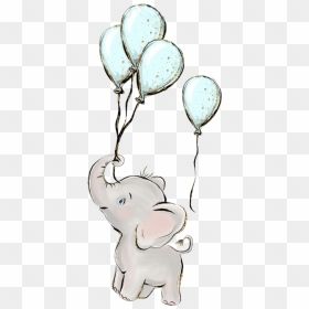 Elephant Holding Balloon, Baby Elephant Images, Cake Paintings, Baby Elephant Clipart, Elephant With Balloon, Chocolate Table, Baby Elephant Drawing, Mandala Wrist Tattoo, Elephant Clip Art