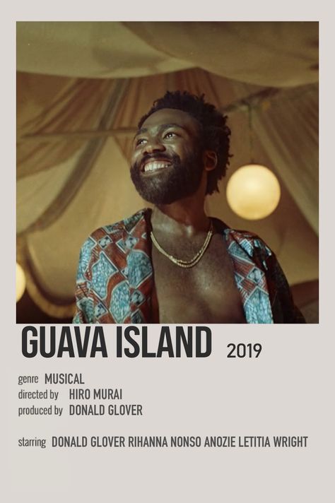 Guava Island Poster, Guava Island, Black Love Movies, Best Chick Flicks, Movie Character Posters, Romcom Movies, Island Poster, Indie Movie Posters, Fresh Movie