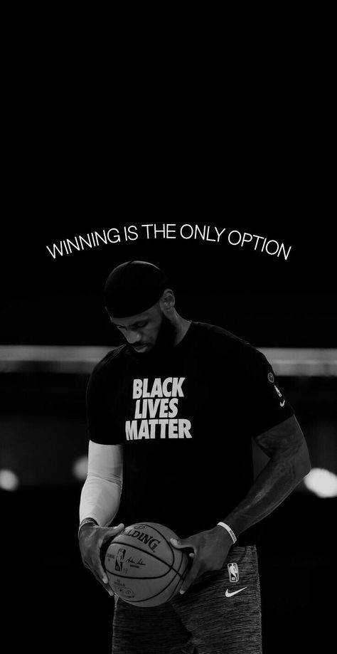 Nike Quotes Motivational Wallpaper, Lebron James Motivation Wallpaper, Inspirational Quotes Positive Wallpaper, Winning Is The Only Option, Lockscreen Motivation, Grind Aesthetic, Lebron James Quotes, Nba Quotes, Just Do It Wallpapers