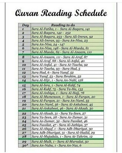 Quran Memorization Chart, Quran Reading Schedule, Quran Schedule, Ramadhan Checklist, Quran Memorization, Ramadan Quran, Reading Schedule, Reading Quran, Quran Reading