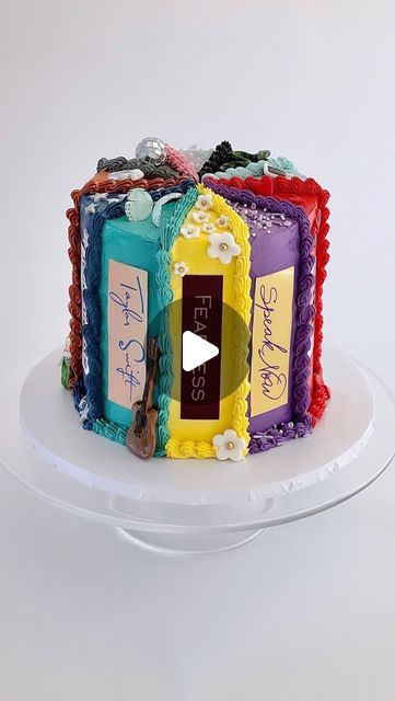 Taylor Swift Eras Tour Cake, Taylor Swift Birthday Cake Eras Tour, Eras Tour Birthday Cake, Taylor Swift Album Cupcakes, Taylor Swift Album Cake, Taylor Swift Eras Cake, Taylor Swift Cakes Birthday, Taylor Swift Album Cookies, Taylor Swift Cake Albums