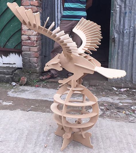 Cardboard Crafts Kids, Animal Lamp, Cnc Art, Cardboard Toys, Furniture Hinges, Cnc Router Machine, Router Machine, Cardboard Art, Woodworking Machine