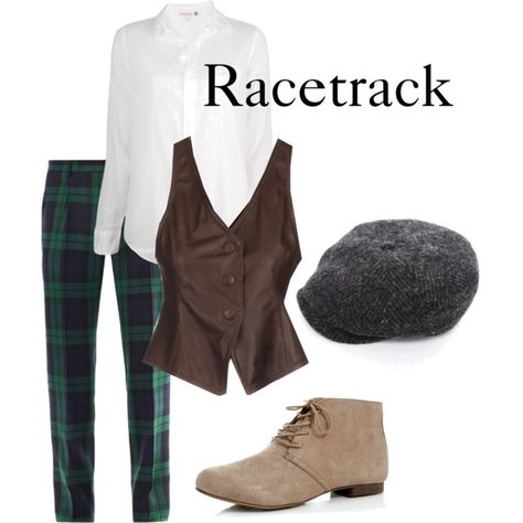 Racetrack outfit #newsies Racetrack Outfit, Newsies Jr, Newsies Costume, Broadway Outfit, Movie Character Costumes, Broadway Costumes, Tap Dancing, Costume Inspo, Fandom Outfits