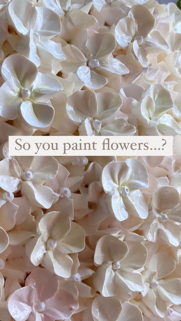 3d Art, Floral Painting, Floral Art, Flower Painting, Art Projects, Acrylic Painting, Floral, Flowers, Instagram