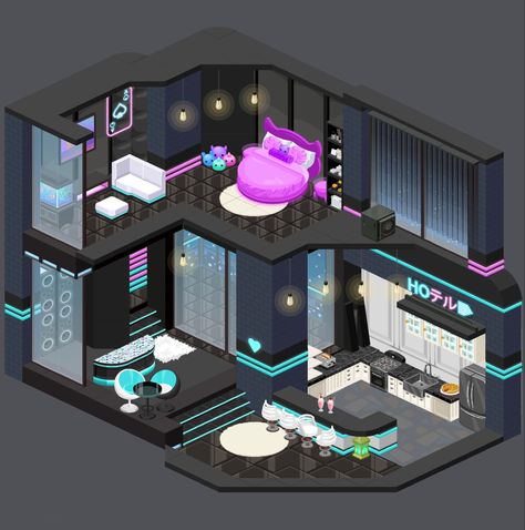 High Rise Room Ideas Game, Highrise Game Room Idea, Highrise Game, Building Illustration, Building Games, High Rise Building, Game Room Design, Virtual Fashion, Background Design