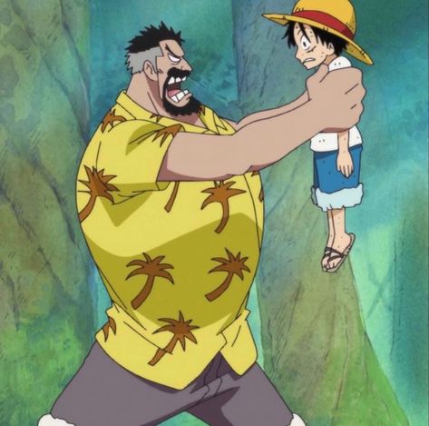 Garp Luffy, Anime One Piece Luffy, The Straw Hat Pirates, Straw Hat Pirates, Boys Necklace, One Peace, One Piece Luffy, Kinds Of Clothes, Anime One