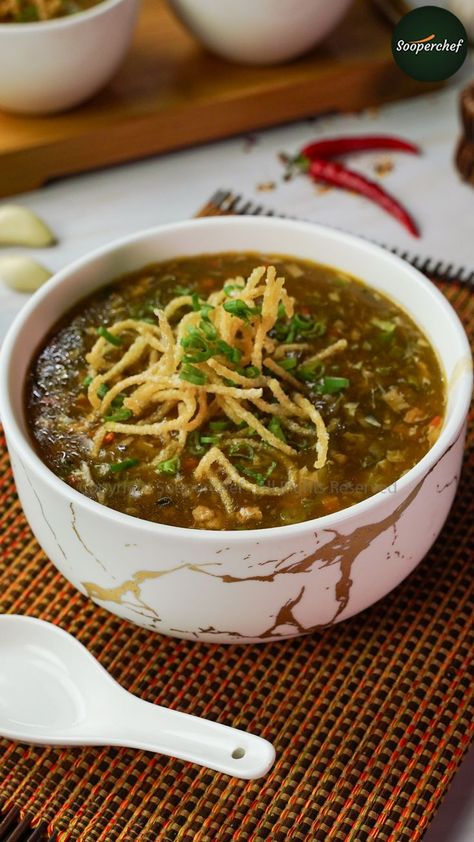 Manchow Soup is here to keep you warm this winter with all the right flavors. Healthy soup served with crispy noodles is one appetizing recipe you don't want to miss. Try out this Manchow Soup and share your feedback with us. #ManchowSoup #WinterSoupRecipes #SooperChef #pinterestrecipes #pinterestideas #pinterestworthy #foodphotos #foodpics #foodphotography #foodimages #pinterestinspired #foodstyling #Sooperchef #foodpresentation Manchow Soup Photography, Manchow Soup Recipe, Manchow Soup, Winter Soup Recipes, Crispy Noodles, Winter Soup Recipe, Winter Soup, Winter Soups, Healthy Lifestyle Food