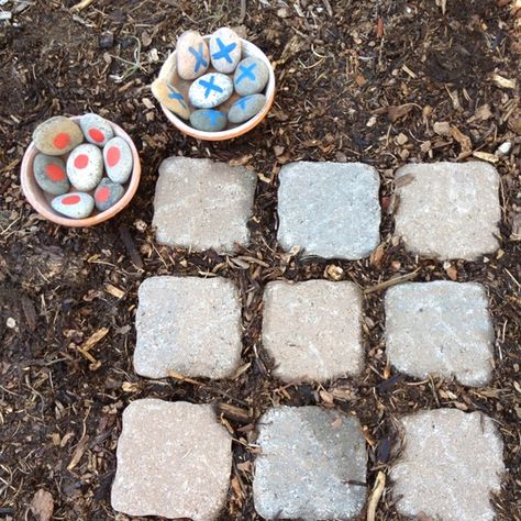 10 Projects to Transform Your Backyard into an Educational Oasis -                                                                                                                                                                                 More Outdoor Play Spaces Kindergarten, Outdoor Tic Tac Toe, Tick Tack, Grandparenting, Children's Garden, Outdoor Classroom, Play Space, Natural Garden, Cool Ideas