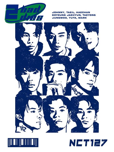 NCT127 Nct Graphic Design, Clothes Print, Room Collage, Wall Decor Posters, Creative Web Design, Korean Stuff, Decor Posters, Editing Inspiration, Kpop Posters