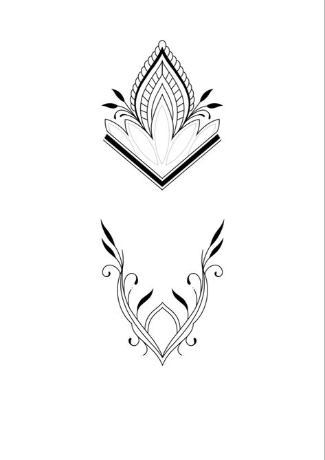 Simple Half Mandala Tattoo Design, Half Mandala Tattoo Design, Hand Mandala Tattoo, Simple Mandala Tattoo, Half Mandala Tattoo, Mandala Tattoos For Women, Small Mandala Tattoo, Half Mandala, Cobra Tattoo