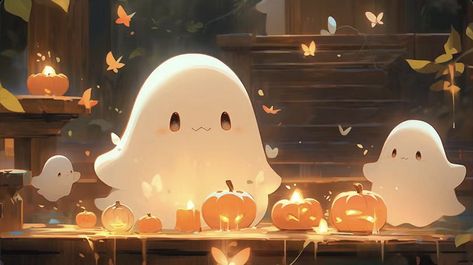 Macbook Desktop Wallpaper Aesthetic Halloween, Sanrio Halloween Wallpaper Laptop, Halloween Anime Banner, Spooky Halloween Wallpaper Computer, Ipad Wallpaper Autumn Aesthetic, Vintage Halloween Wallpaper Desktop, Discord Halloween Banner, Laptop Wallpaper Halloween Aesthetic, Cute Fall Ipad Wallpaper