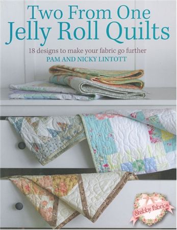 Two From One Jelly Roll Quilts: This book contains 18 quilt patterns featuring the use of jelly rolls.  Each quilt uses just half of a jelly roll, so you can make two quilts from one jelly roll! Two Step Quilt, Jelly Roll Quilts, Basic Quilt, Cot Quilt, Two Step, Quilting Room, Jelly Rolls, Quilt As You Go, Lap Quilts