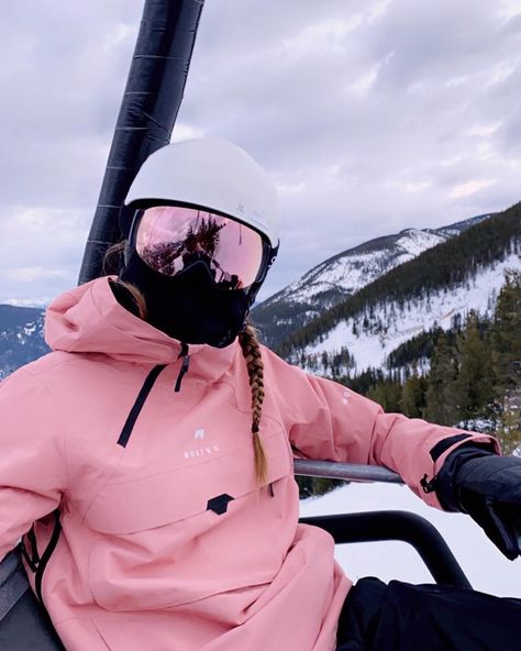 Pink Ski Goggles Outfit, Pink Snowboarding Outfit, Pink Snowboard Outfit, Pink Ski Outfit, Outfit Nieve, Dope Snowboard, Pink Snowboard, Dope Snow, Ski Pictures