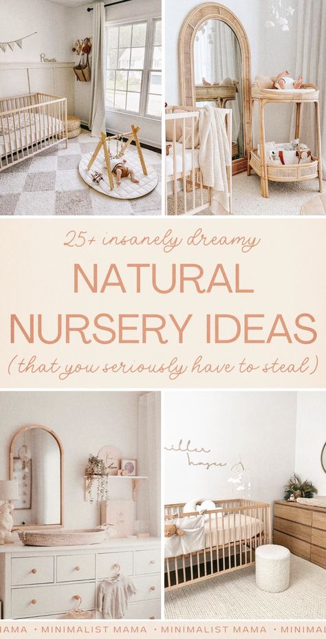 Natural Nursery Ideas, White Crib Nursery, Nuetral Nursery, Baby Boy Nursery Room Design, Nursery Design Ideas, Neutral Nursery Ideas, Neutral Nursery Rooms, Nursery Design Neutral, Beige Nursery