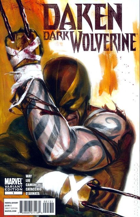 Daken Marvel, Daken Akihiro, Dark Wolverine, Wolverine Character, Dell Otto, Dark Avengers, James Howlett, Wolverine Art, The Wolverine