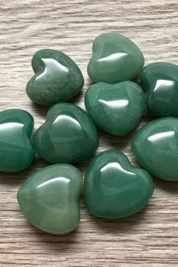 Shop Aventurine Stones & Crystals! Green Aventurine Heart Crystal 30mm | Puffy Heart | Worry Stone | Palm Stone #h3 | Natural genuine stones & crystals in various shapes & sizes. Buy raw cut, tumbled, or polished gemstones for making jewelry or crystal healing energy vibration raising reiki stones. #crystals #gemstones #crystalhealing #crystalsandgemstones #energyhealing #affiliate #ad Vibration Raising, Aventurine Amulet With Natural Stones, Green Aventurine Affirmation, Raw Aventurine, Green Heart-shaped Natural Stone Jewelry, Green Large Stone Gemstones For Healing, Crystals Green, Energy Vibration, Polished Gemstones