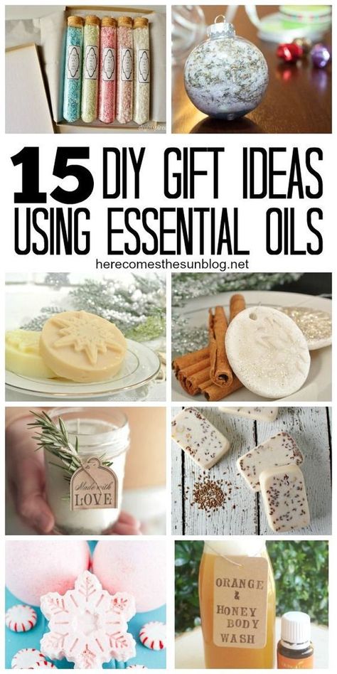 Essential Oils For Christmas, Essential Oil Gift Ideas, Essential Oil Gift Basket, Balm Recipe, Floral Essential Oils, Diy Deodorant, Christmas Gifts To Make, Diy Essentials, Essential Oils Gifts