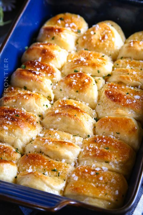 These light and fluffy Salted Honey Parker House Rolls are the perfect pairing to just about any weeknight dinner or holiday feast. Salted Honey Rolls, Christmas Dinner Rolls Easy, Parker House Dinner Rolls, Homemade Parker House Rolls, Salted Honey Butter Parker House Rolls, Dinner Rolls Christmas, The Best Dinner Rolls, Rolls For Christmas Dinner, Parker House Rolls Pioneer Woman