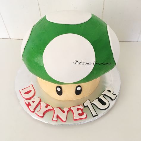 1UP mushroom smash cake for Dayne’s 1st Birthday! 🎂 #smashcake #1upmushroom #mario #birthday #1stbirthday #1up #celebration #beliciouscreations Super Mario Smash Cake, Mario Smash Cake, Super Mario Smash, Mario Smash, Mario Birthday Cake, Mario Cake, Pinata Cake, Mario Birthday, Mario Brothers