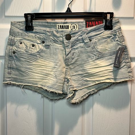 Y2k Blue Jean Shorts, Short Jean Shorts Y2k, Wet Seal 2000s, Y2k Mid-rise Medium Wash Shorts, Vintage Wet Seal, Y2k Shorts, Dr Closet, Future Mom, Dream Style